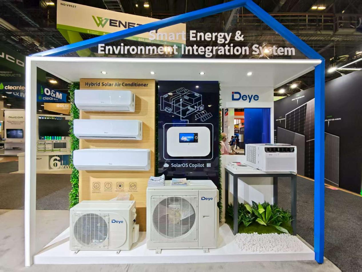 Deye Solar Showcases Solar Air Conditioner and Water Pump System at RE+ Las Vegas 2025