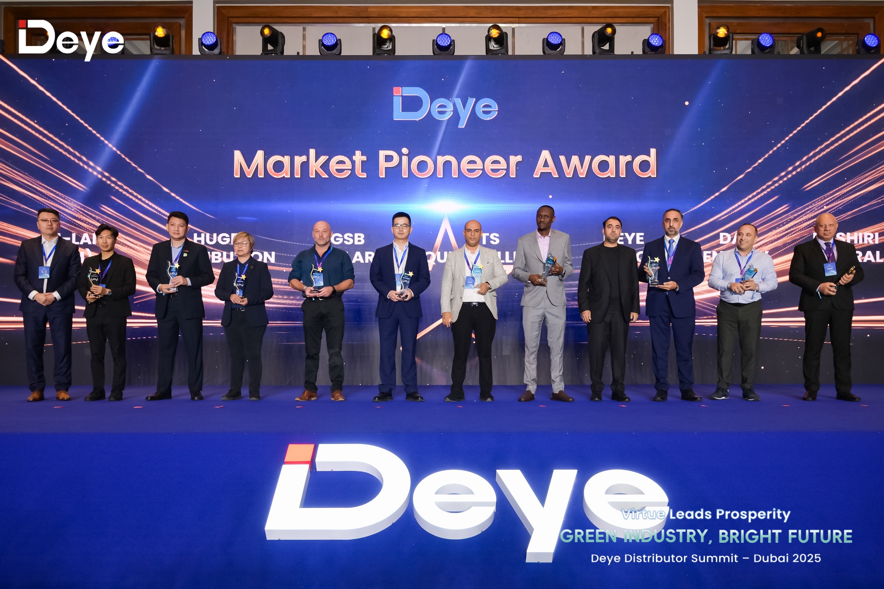 Deye’s 2025 Dubai Global Distributor Summit Successfully Concluded